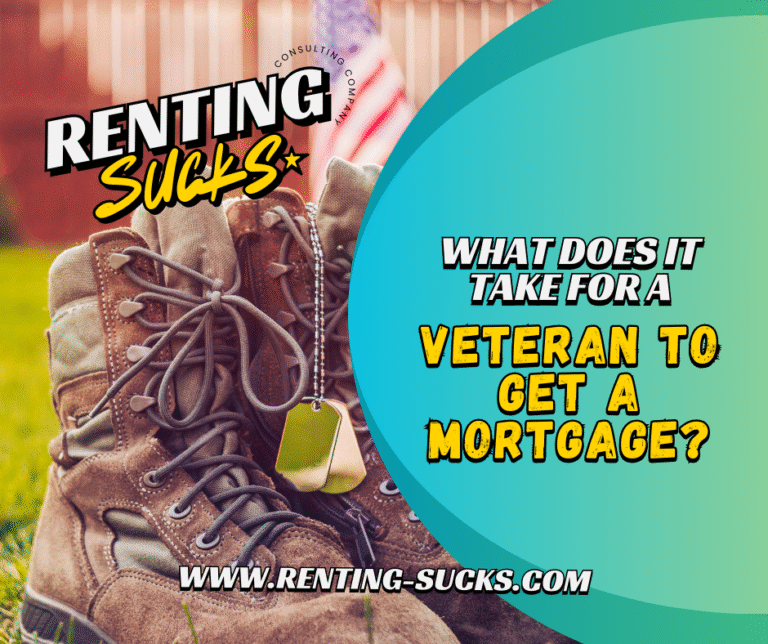 Veteran/military boots sitting outside in a green backyard grass with dogtags and an American flag in the background.