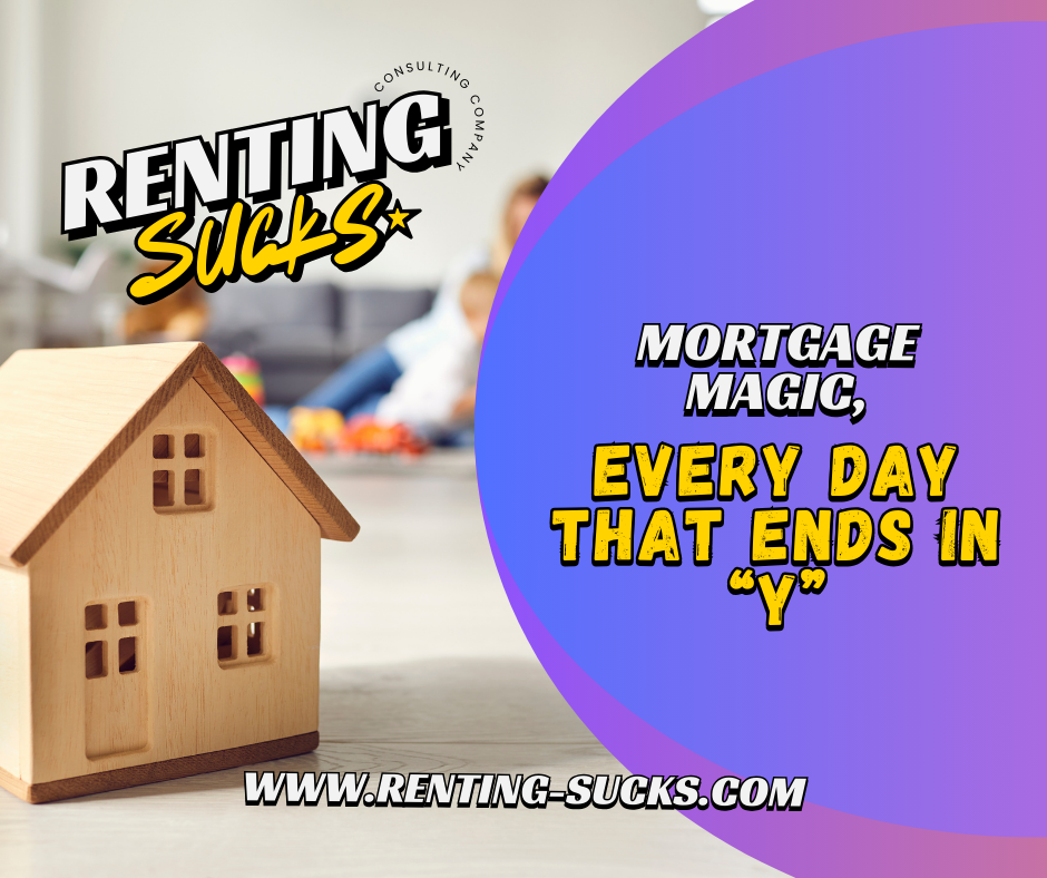 Small model home among kids' toys with parents playing in the background.
