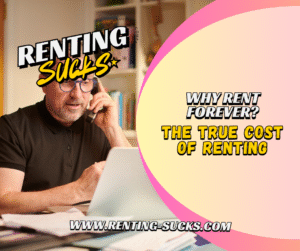 Man in his newly purchased home, representing the journey from renting to owning